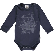 Savannah Print Body, Müsli, Night Blue, str 62 cm